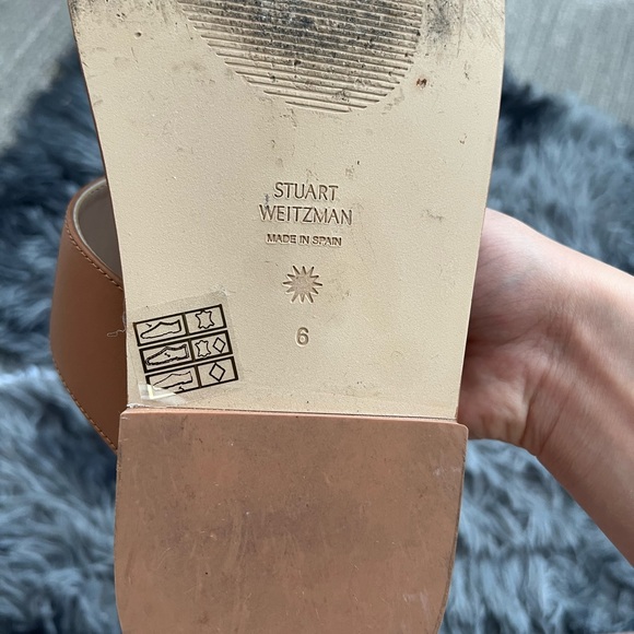 WORN ONCE Stuart Weitzman Women’s Sandals Size 6 - Picture 3 of 3